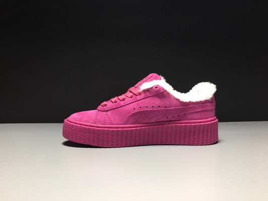 Puma x Rihanna Creepers Women Skate Sneaker Lined With Fur--039